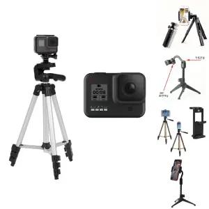고프로9 호환 액션캠 카메라/스마트폰/겸용/삼각대/삼각/거치대/미니/촬영용/스탠드/홀더/브라켓/폰삼각대