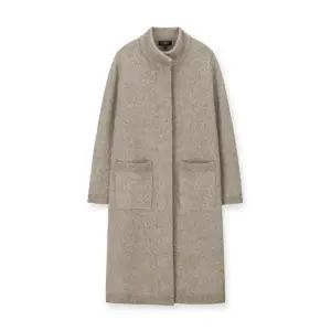 갤러리아 FURINA 휴리나 캐시미어 야크 플러피 니트 롱 코트