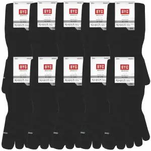 BYC빅사이즈맥시멈 블랙발가락장목남자양말10켤레 SMS4611