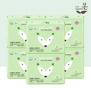 [유기농본]유기농 생리대 뉴본플러스 대형 14P, 6팩