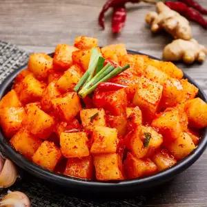 강원도 영월 솜씨가 깍두기 10kg 무의 단맛과 시원함