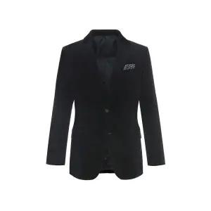 [하프클럽/BY파크랜드]네이비 코듀로이 자켓-AA2KC303