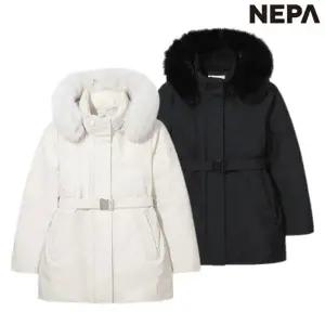 네파 25 F/W 여성 프리미엄 구스코트 아르테 미드 다운자켓 (+폭스퍼) 7L82062 476085