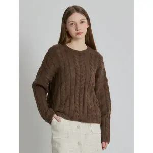 [하프클럽/오조크]꽈배기라운드니트 (택가격 109000원)