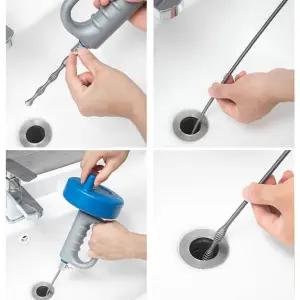 하수구 스프링 청소기 배구 ？b는 막힘 화장실 15m/변기/배관/배수구/뚜러뻥/욕실/청소/뚤어뻥/뚫는/기계