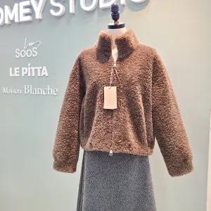 [모다아울렛][수스]뽀글 스트링 점퍼 S261BJP1Z1  브라운,아이보리