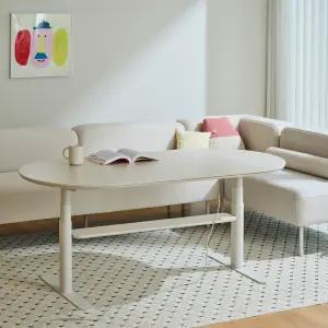 한샘 리브업 세라믹 모션 리빙다이닝 6인 라운지세트(180벤치, 90벤치, 코너벤치 포함)[매장가구]