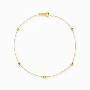 18K 누에린 볼 체인 팔찌