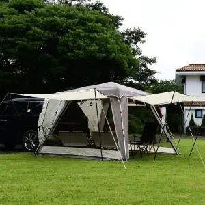 제드 오토듀얼팔레스AL 확장플라이 세트 경량 알루미늄 오토폴 카니발도킹