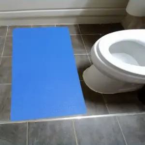 [일반구매] 국산 친환경 현관미끄럼방지매트 나이팅게일 93cmx60cm 실리콘 변기앞 패드 환장실 현관 발판