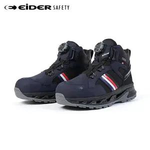 아이더세이프티SUMMIT 601 BOA 다이얼 안전화 작업화 천연가죽 고어텍스 네이비
