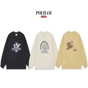 공용) 디즈니 더블니트 프린팅 맨투맨 PKG1TR3211