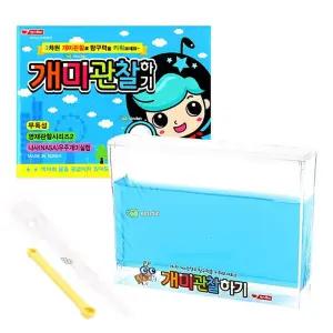 개미 키우기 관찰 세트 대 블루 1P 곤충 과학 개미집