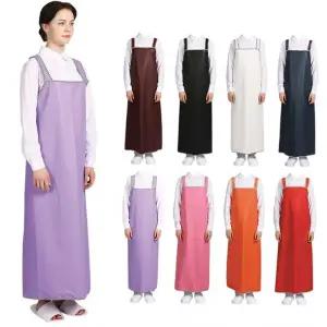 업소용 비품 매장용 단면코팅 (사선바이어스) 방수앞치마 (대)