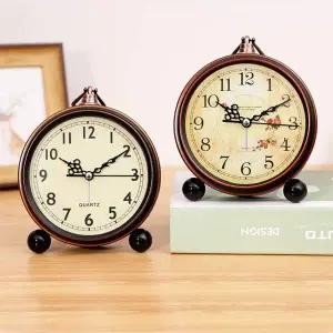 이시아르 PDX724L4 엔틱 알람 인테리어 탁상시계