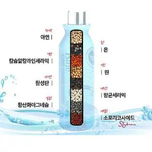 알칼리이온수기 500ml 700ml 휴대용 좋은물 정수 국산 블루큐큐 육각수 알카리 미네랄 식탁용 물병zab128
