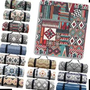 피크닉돗자리 초경량 에스닉 방수 피크닉 매트 접이식 돗자리 러그