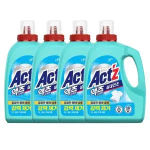 피죤 액츠 퍼펙트 실내건조 겸용 3L, 4개