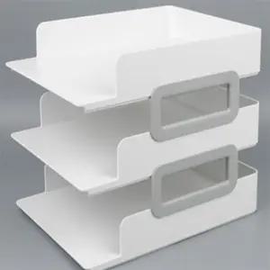 마쏘 시스맥스 타워시스템 트레이 3단 서류정리함 데스크정리 A4서류정리함