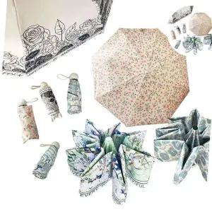 하르딘 19cm 미니 패턴 포켓 암막 양우산 양산 우산