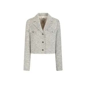 [롯데백화점]제이제이지고트 여성 브이넥 칼라 플랩 크롭 재킷 GP2A0JKR41