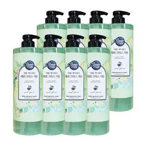 애경 샤워메이트 레몬그라스 가든 퍼퓸 바디워시 1L 8개 샤워