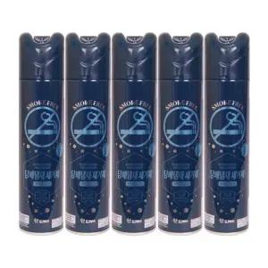 산도깨비 탈취청향제 담배냄새제거제 300mlX5개 공기청향제 실내용 방향제 탈취제