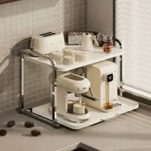 원목 전자레인지 슬라이딩 밥솥레일 밥솥선반 렌지대