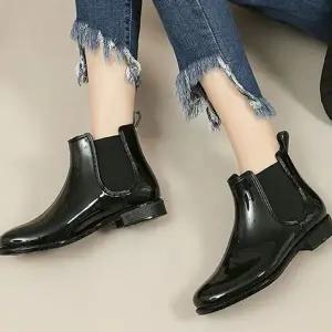 발 편한 여름 첼시부츠 장마 장화 신발 수변 레인부츠-WFIK4WY