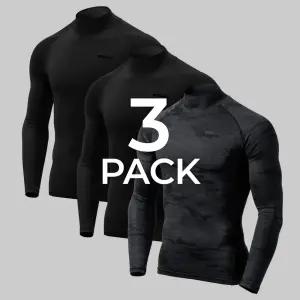 테슬라 사계절 언더레이어 터틀넥 골프이너웨어 3팩 TM-MUT22
