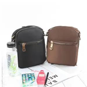 가까운 외출 산책 소지품 천 크로스백 요즘스타일 여대생가방