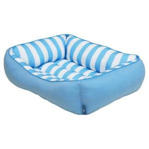 펫본 모던하우스 강아지 3도씨 시원한 스트라이프 쿨사각방석