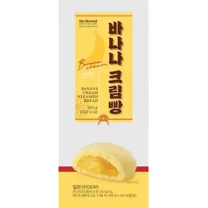 노브랜드 바나나크림빵 160g