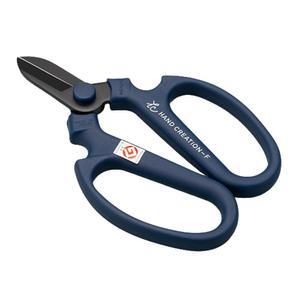 코팅 불소 이케바나용, 꽃 사카겐 프리미엄 가위, 핸드 세척, 가위 디자인 f-170 플로리스트 및 원예용, 쉬운 크리에이션(블루) 일본 마모 - 블랙 블레이드 방지