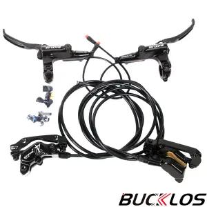 BUCKLOS HD-E735 전기 자전거 유압 브레이크 1150mm 1950mm 4-피스톤 파워 오프 유압 브레이크 전기 자전거