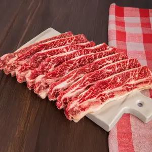 [마장동한우] LA갈비 꽃갈비 세트(프라임등급) 3kg 선물세트 소고기 구이용 명절 추석 설