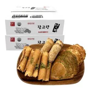 참브랜드 경주수미 옛날 전통 전병과자 옛날과자 종합전병세트 명절선물 설선물 600g 2박스
