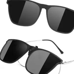 (올핀)UV차단 편광선글라스 안경 위에 쓰는 클립형