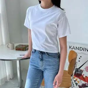 크롭반팔 여자 무지 베이직 트렌드 기본 크롭 데일리 1P 데일리