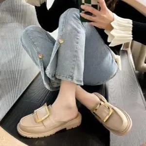 뮬 캐주얼 여성 블랫 블로퍼 데일리 여름 슬리퍼