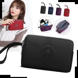 파우치백 여성 클러치백 손가방 패브릭가방 핸드폰파우치 지갑