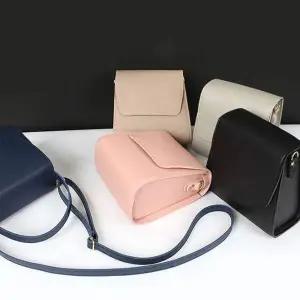 [에이치플러스몰]여성 하객가방 미니 핸드백 고급 메신저 숄더백 여성하객소가죽백