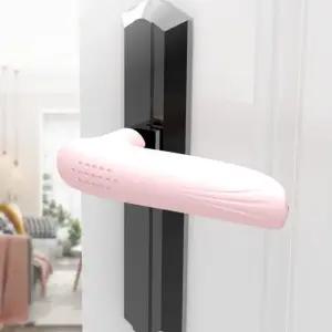 실리콘 문고리 정 전기 방문 손잡이 현관 커버 문콕 방지 찍힘 일자형