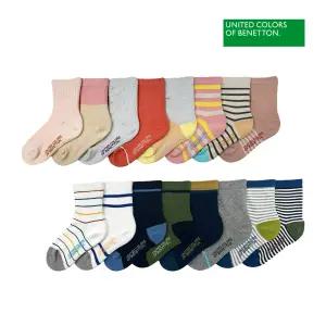 베네통 키즈 양말 8족 세트 초등학생 남아여아