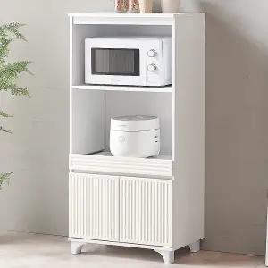 렌지대 전기밥솥 전자레인지 모두수납가능한 멀티 주방수납장