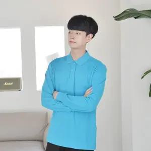 (11컬러) 시보리 긴팔 베이직 반티 교복몰 카라티