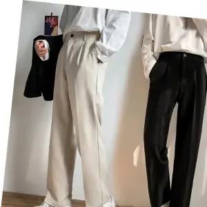 남성 기본 디자인 일자핏 얇은 스타일링 슬랙스 바지