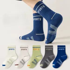 5장 set 남성용 등산 스포츠 등산 LAON 양말-002