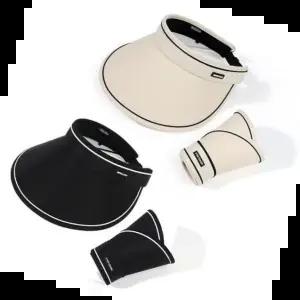 여름모자 썬블록 휴대용 돌돌이모자 여성썬캡 선캡 돌돌이썬캡