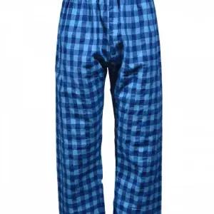 평화 특면 남성 9부 파자마 체크무늬 잠옷바지 수면